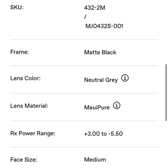 Maui Jim Red Sands Polarized Black Sunglasses - Picture 15 of 15